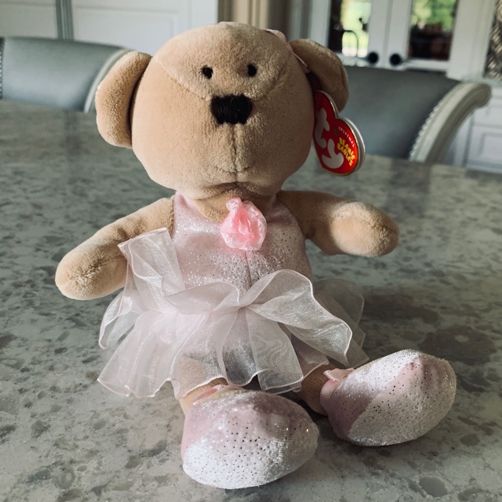 🆕 Ty Pirouette Ballerina Bear NWT
